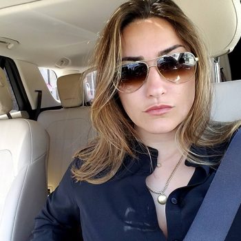 Dr. Vivian Roknian in the car