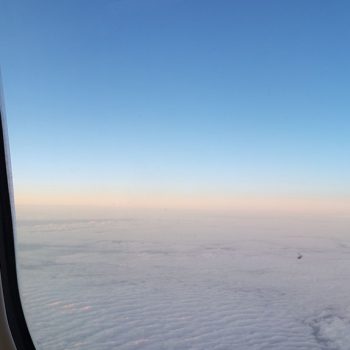 outside view from the flight
