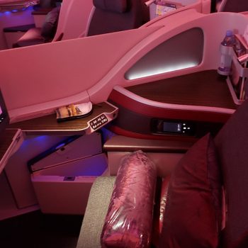 passenger's cabin in the flight