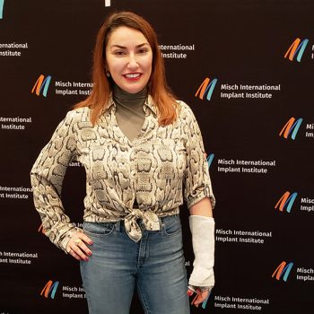 Dr. Vivian Roknian at the event