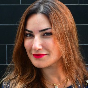 Dr. Vivian Roknian with brown hair