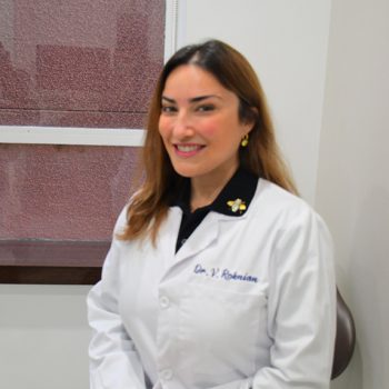 smiling face of a Dr. Roknian