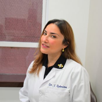 Dr. Vivian Roknian in the clinic