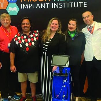 Dr. Vivian Roknian with her dentist friends